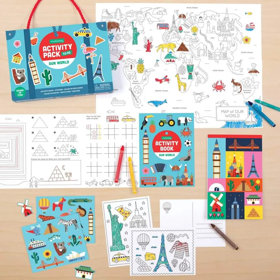 OUR WORLD ACTIVITY PACK TO GO