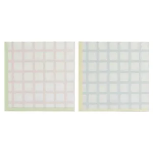 Pastel Gingham Paper Napkins - Pack of 16