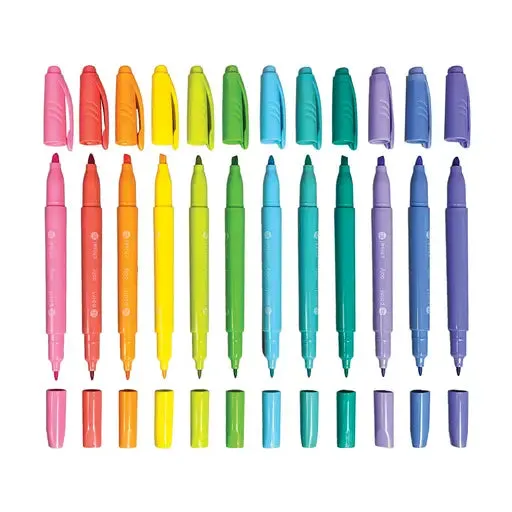 Pastel Hues Dual Tip Markers