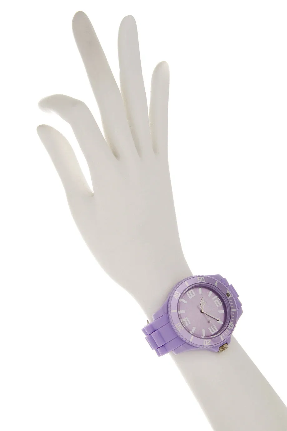 PASTEL LILA Silicone Watch