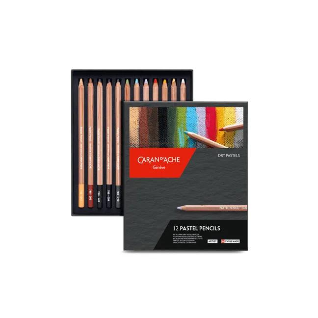 Pastel Pencils - Box of 12 Colors