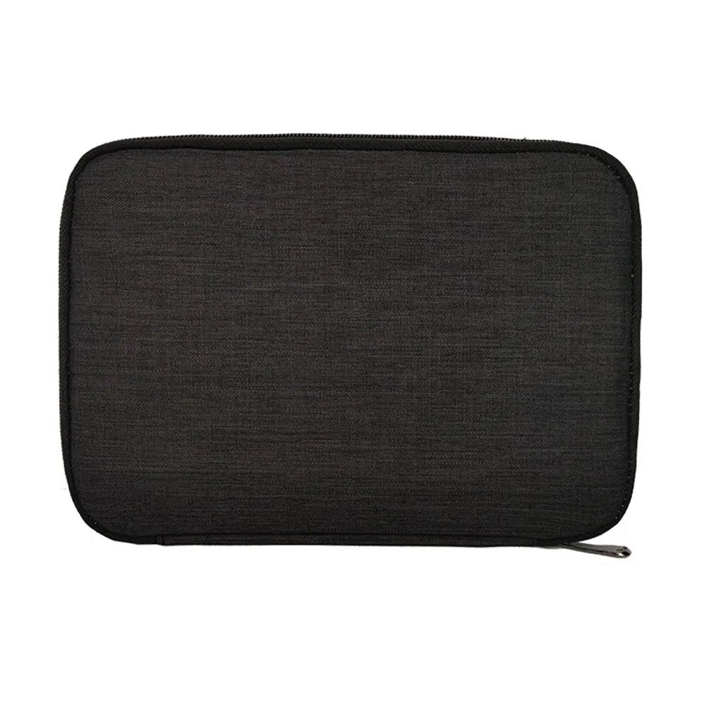 Portable Watch Band Organizer Case Pouch Travel Watchband Strap Box Black