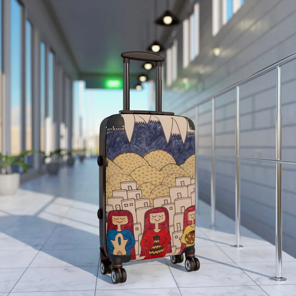 Pueblo Girls Suitcase