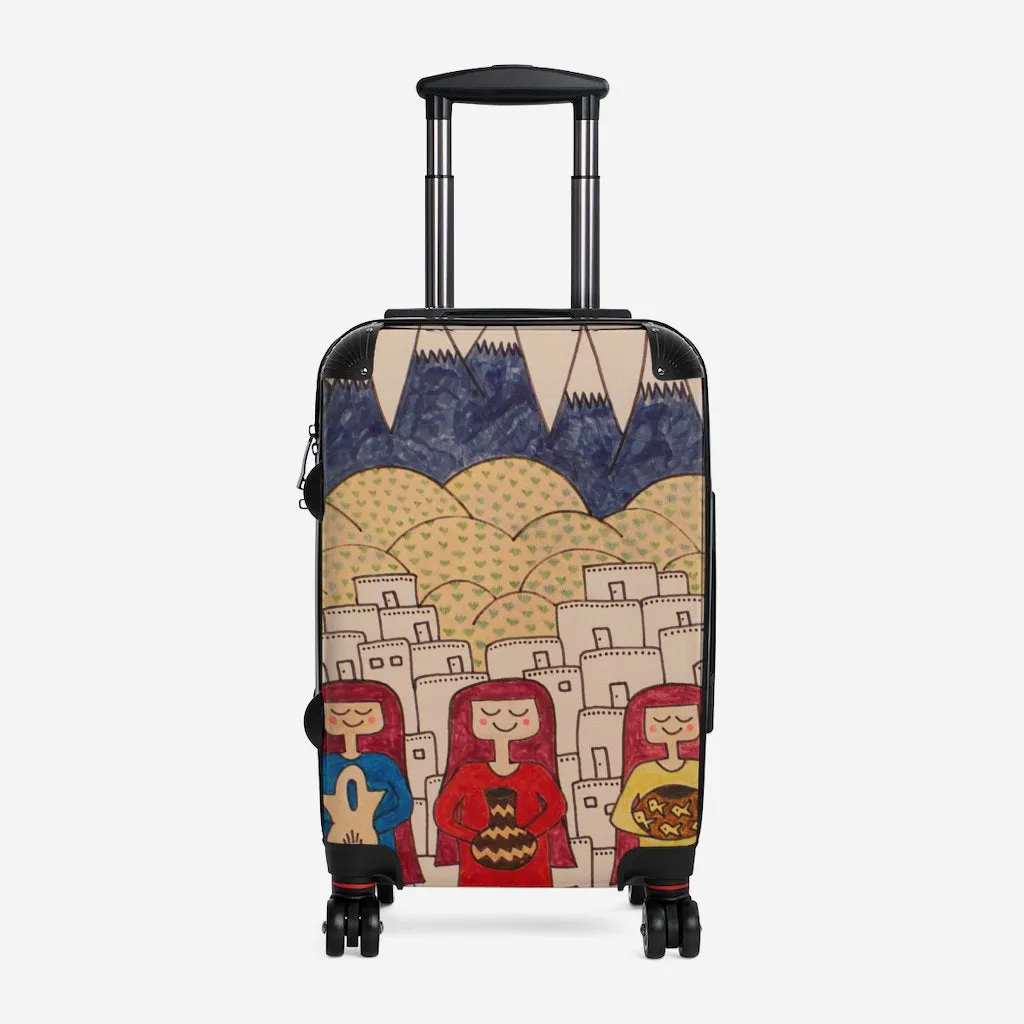 Pueblo Girls Suitcase