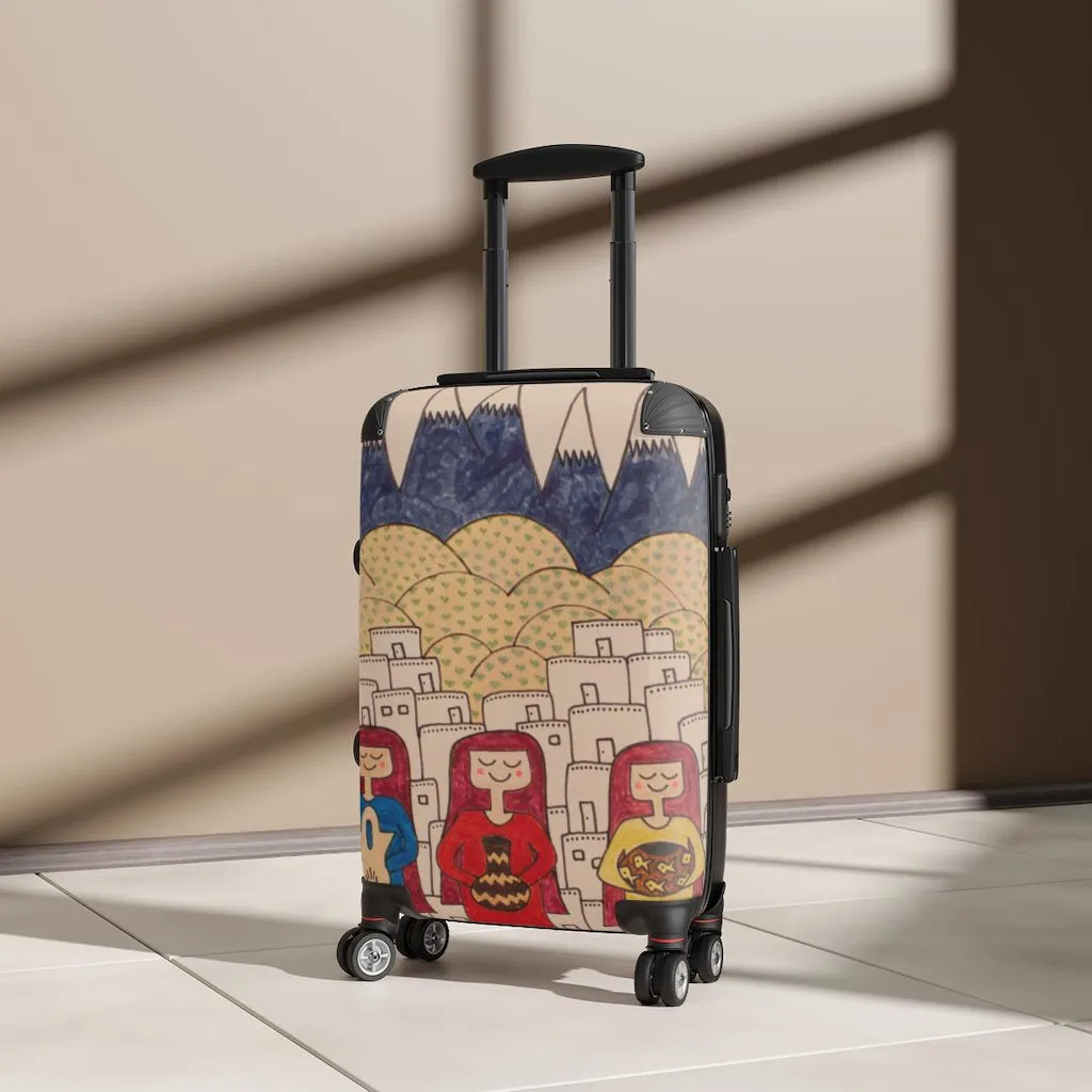 Pueblo Girls Suitcase