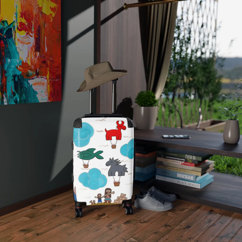 Pueblo Shapes Suitcase