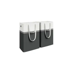 Set of 2 Foldable Laundry Hampers