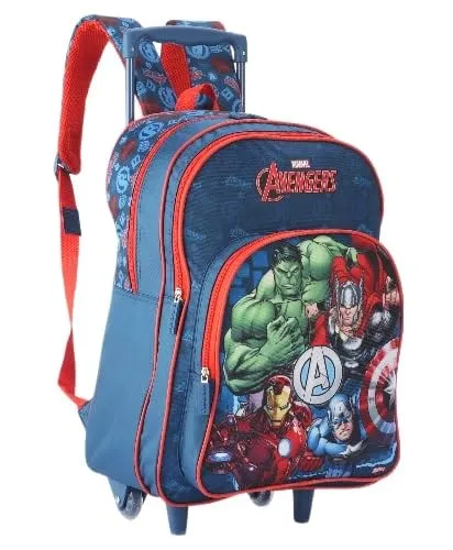 Striders-Avengers School Bag 40cm Trolley- MVL064