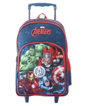 Striders-Avengers School Bag 40cm Trolley- MVL064