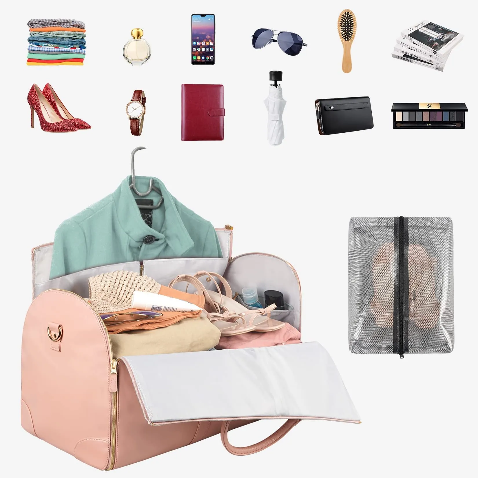 Stylish Foldable Travel Duffle Bag