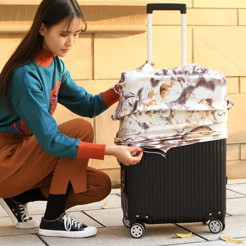 Sugar Skull Owl | Standard Design | Luggage Suitcase Protective Cover