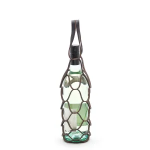 Swags String Bottle Bag Black