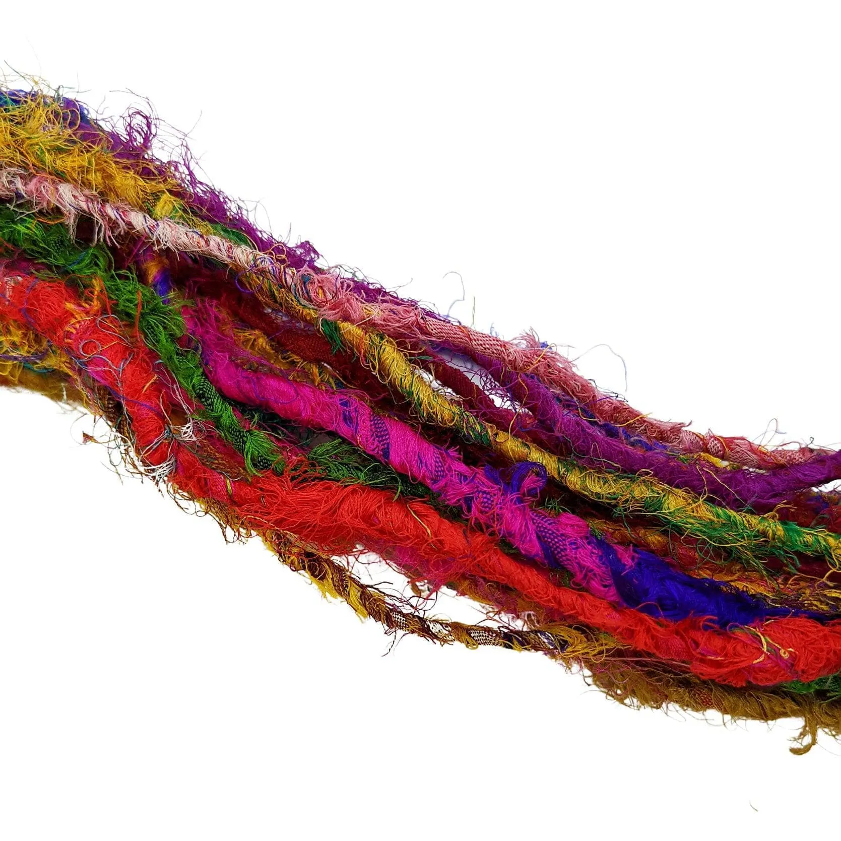 The Blender Recycled Sari Silk Novelty Yarn