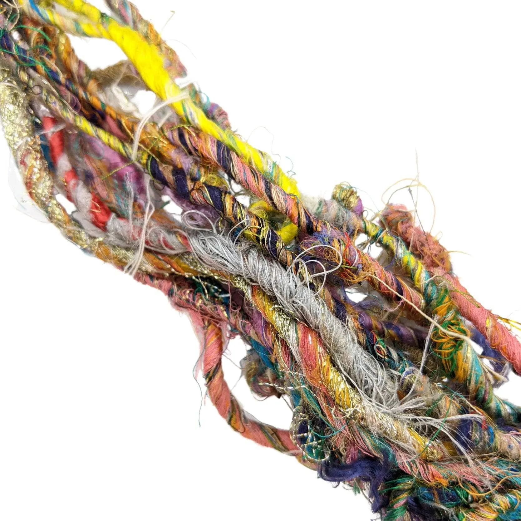 The Blender Recycled Sari Silk Novelty Yarn