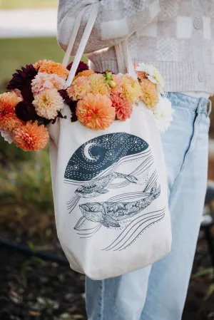 Whale Tote Bag