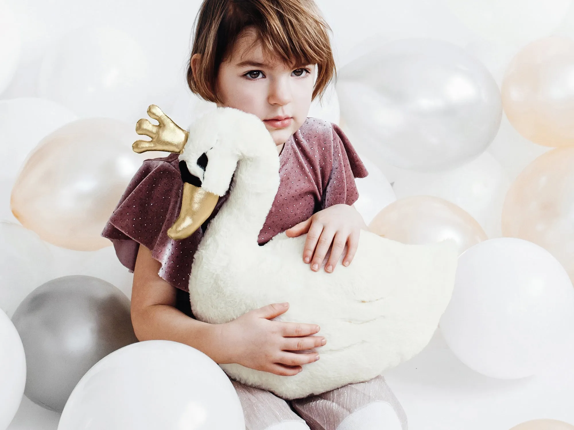 White Pastel Balloon 30cm Pack of 10