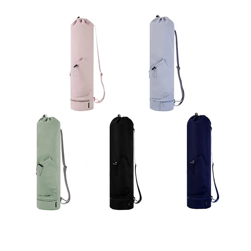 Wholesale Yoga Mat Bag with Bottle Pocket for Women MOQ 300