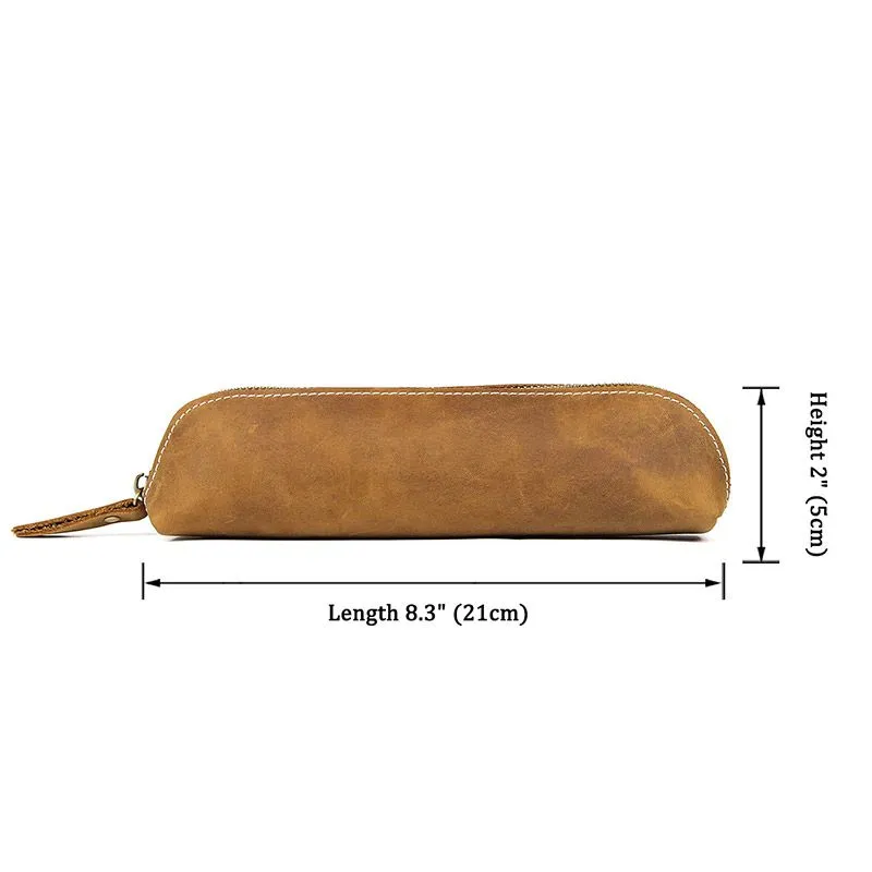 YAAGLE Practical Zipper Pen Case Glasses Bag YGA0012