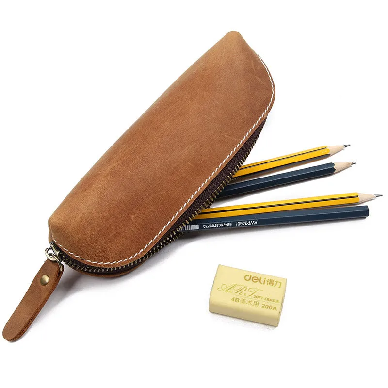 YAAGLE Practical Zipper Pen Case Glasses Bag YGA0012