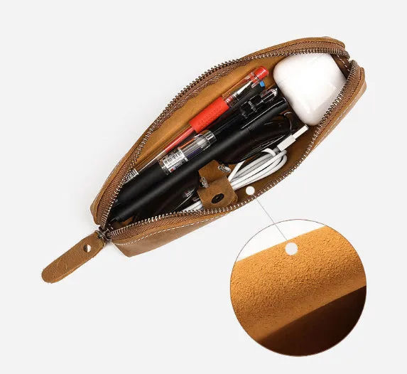 YAAGLE Practical Zipper Pen Case Glasses Bag YGA0012