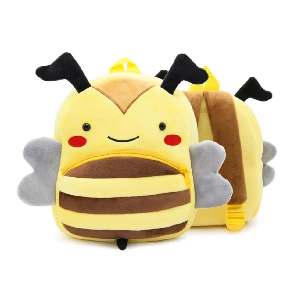 Zoo Animals Toddler backpack Kid Cute Plush Bag Preschool Book Children Bag For 1-6 years girls boys