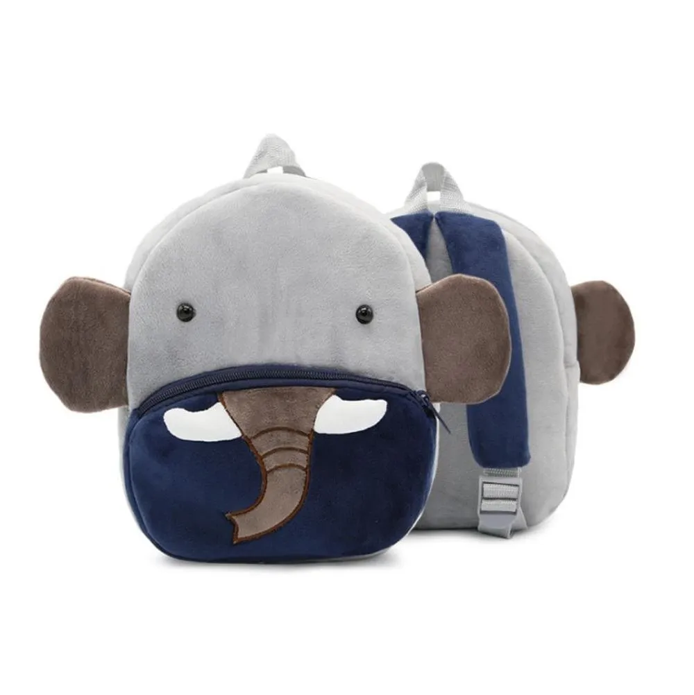 Zoo Animals Toddler backpack Kid Cute Plush Bag Preschool Book Children Bag For 1-6 years girls boys